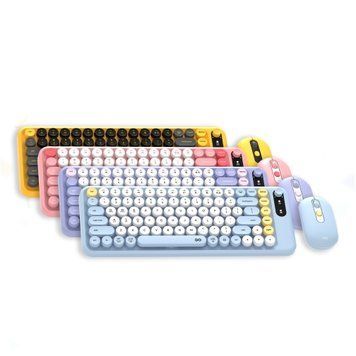Бездротова Клавіатура і Миша FANTECH Go WK898 MOCHI ЦУ-00047815 фото
