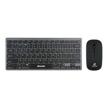 Бездротова Клавіатура і Миша JEQANG JB-326 dual-mode, battery ЦУ-00046282 фото